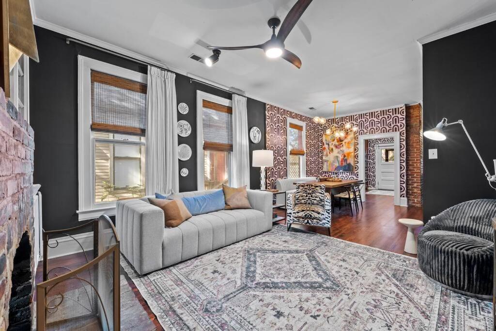 Large Historical Home W/ Fire Pit, Chef Kitchen. Memphis Eksteriør bilde